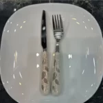 ست کارد و چنگال یونیک 12 عددی طرح برگ هولایف