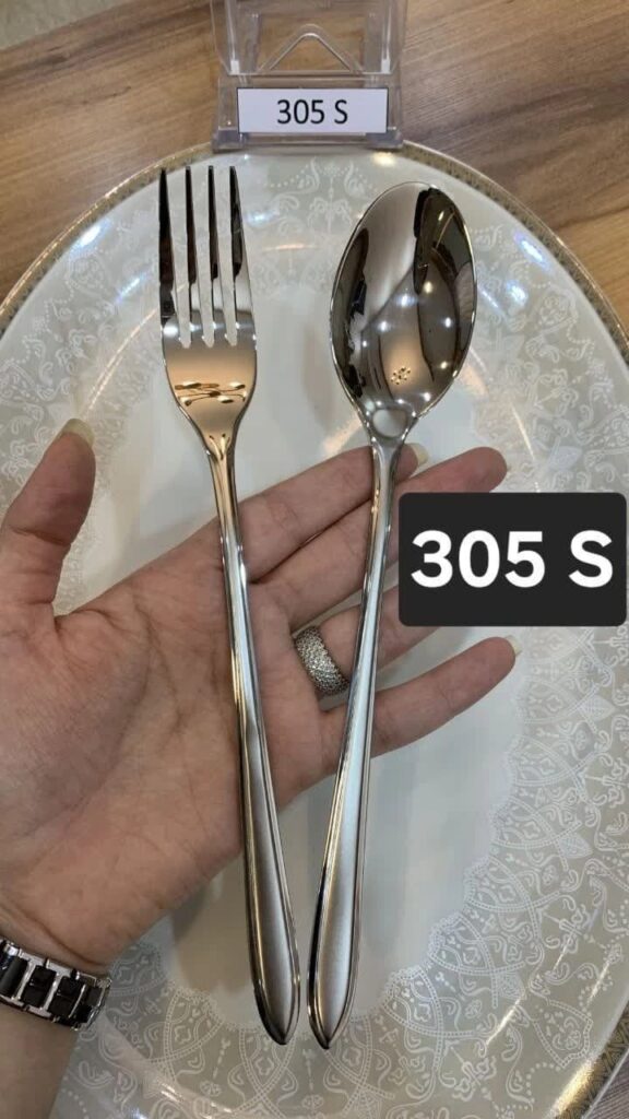 سرویس قاشق چنگال (SG) اس جی 143 پارچه 30 نفره مدل 305S هولایف