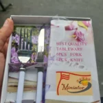 ست کارد و چنگال مینیاتور 12 عددی طرح ساده هولایف