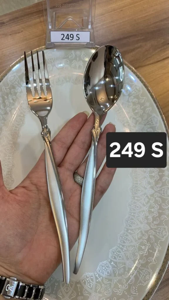 سرویس قاشق چنگال (SG) اس جی 143 پارچه 30 نفره مدل 249S هولایف