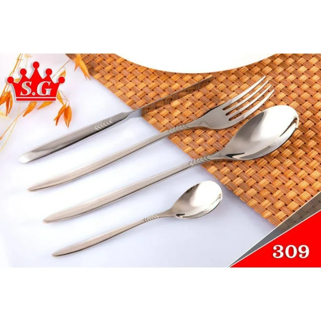 سرویس قاشق چنگال (SG) اس جی 143 پارچه 30 نفره مدل 309M هولایف