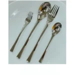 سرویس قاشق چنگال یونیک 120 پارچه 24 نفره مدل شیکاگو هولایف