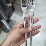 سرویس قاشق چنگال یونیک 120 پارچه 24 نفره مدل گل هولایف