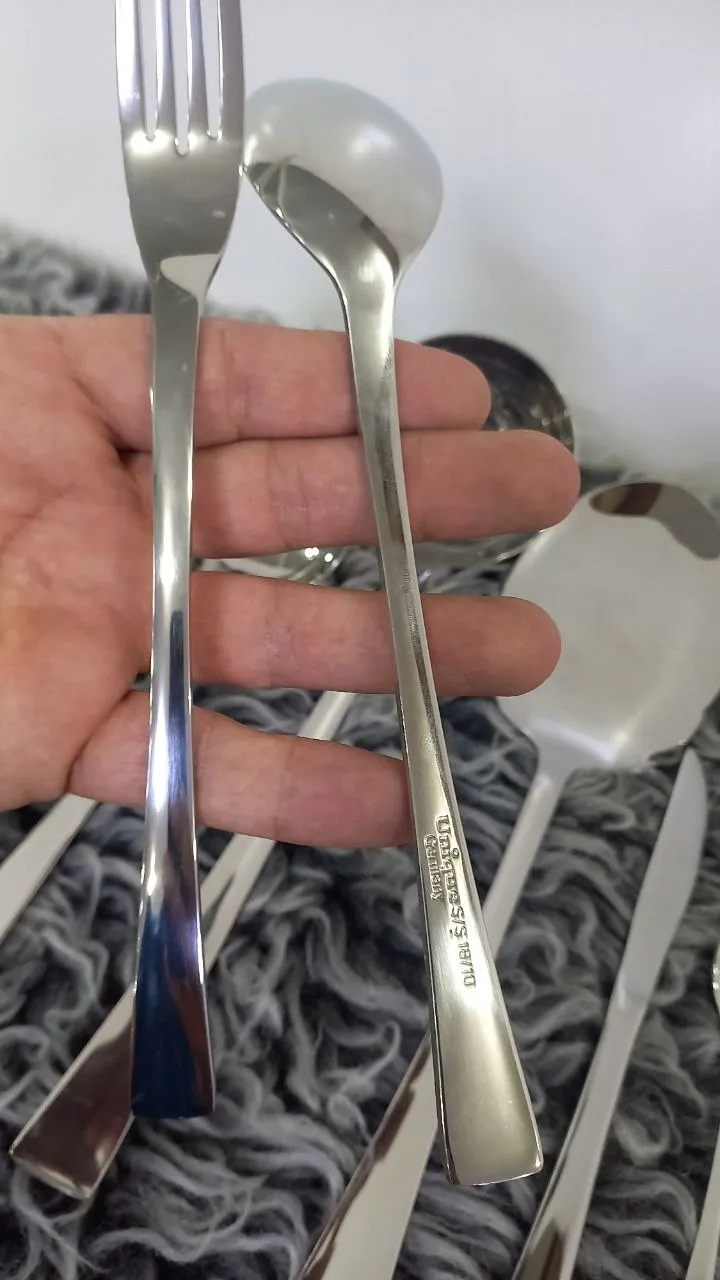 سرویس قاشق چنگال یونیک 120 پارچه 24 نفره مدل شیکاگو هولایف